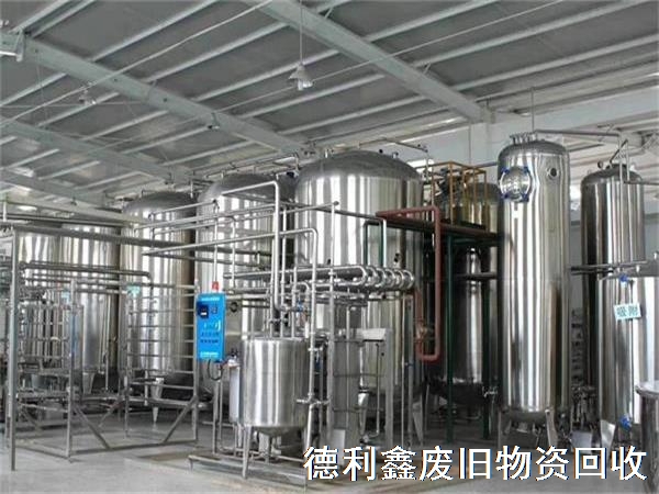 廊坊回收食品设备，燕郊食品厂设备整体回收