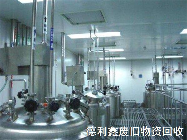 北京制药不锈钢设备回收，包装机，灌装机回收