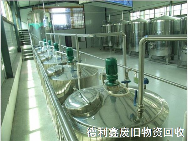 北京制药杀菌不锈钢储罐回收，河北食品厂杀菌储罐回收
