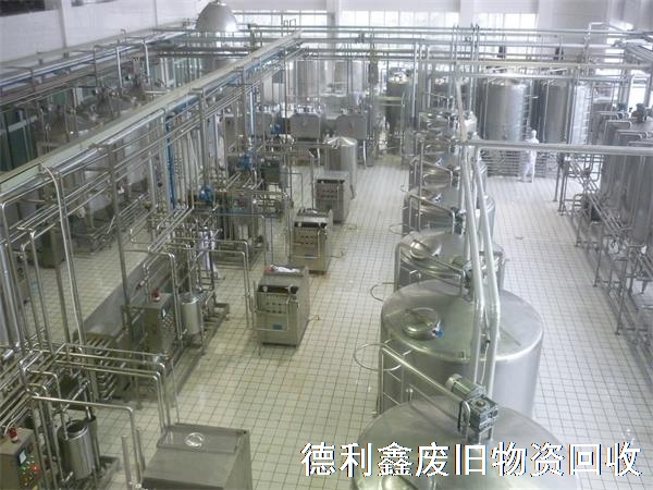 北京饮料设备回收，天津饮料厂设备回收，专业回收